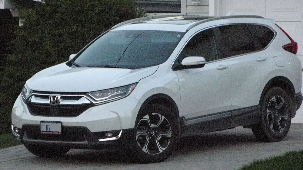 A 2019 Honda CR-V seen from the front