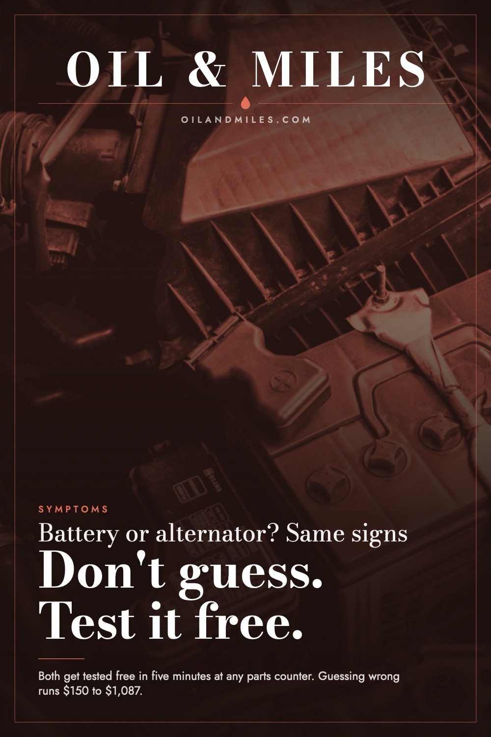 Bad Alternator vs Bad Battery: The Free 5-Minute Test