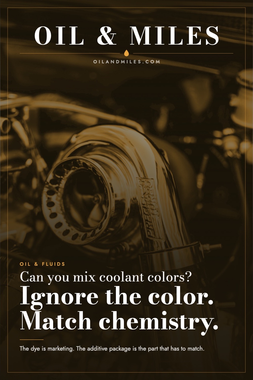 Can You Mix Coolant Colors? The Color Isn't the Answer
