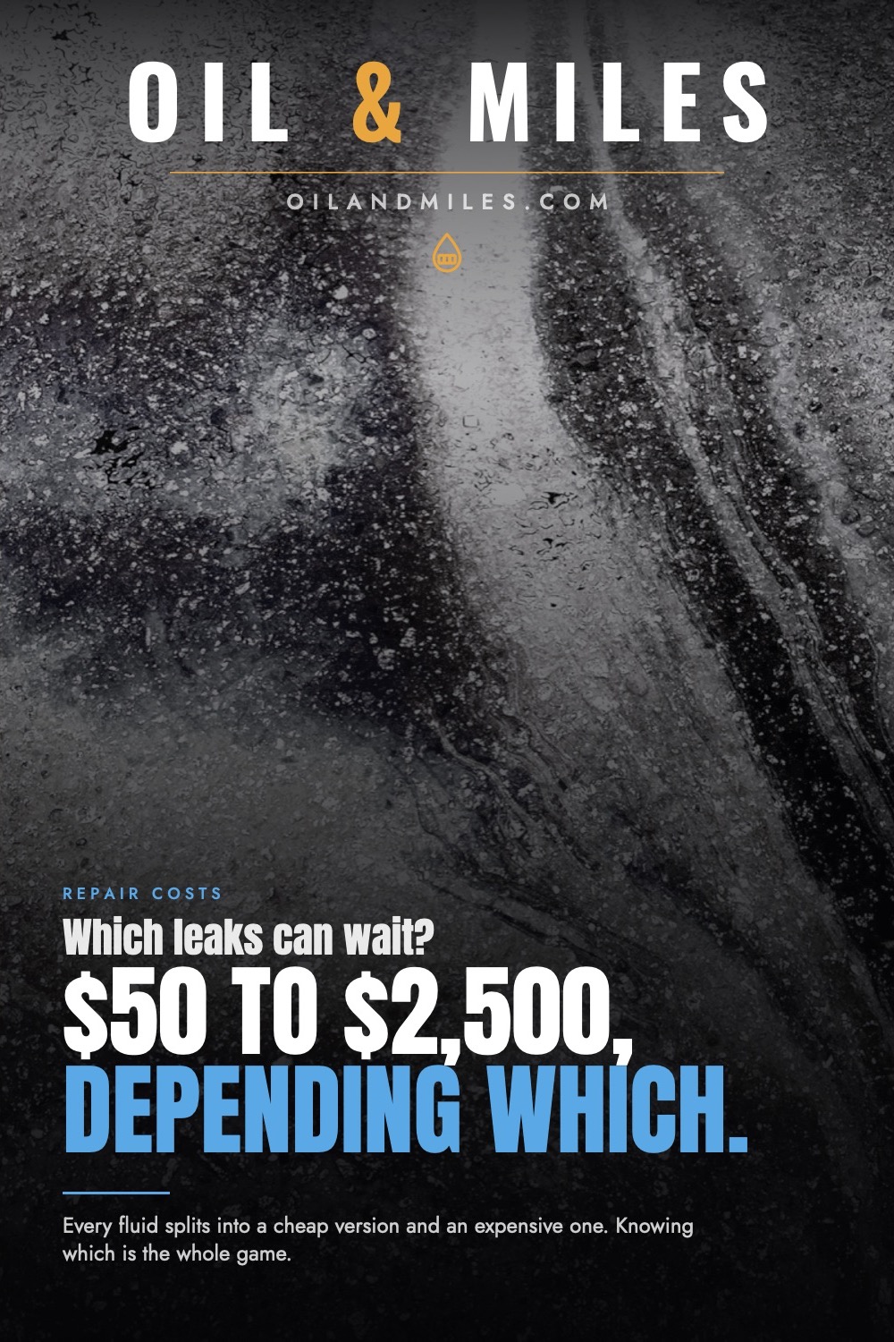 Car Fluid Leak Repair Cost: Which Ones Can Wait