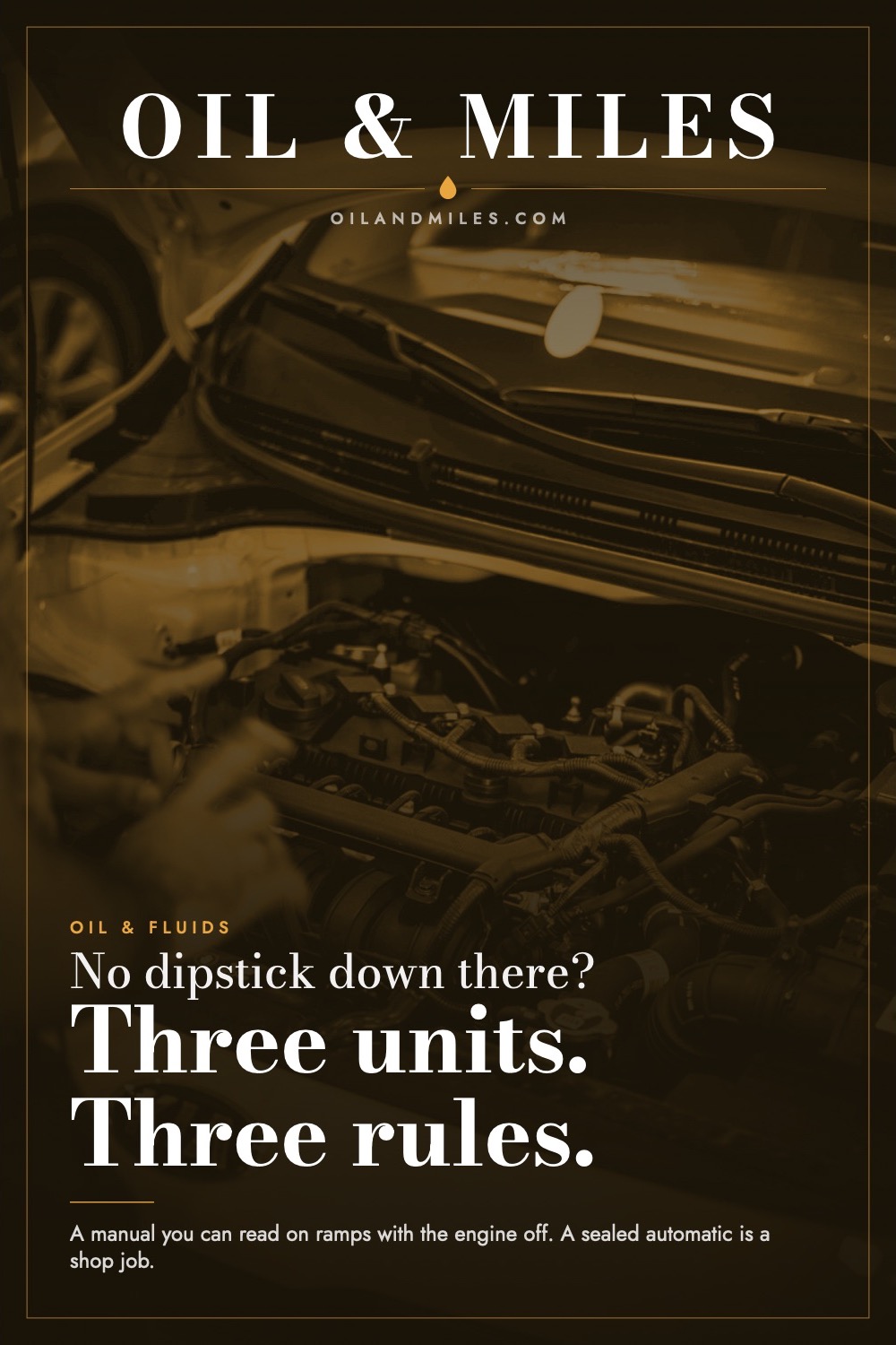 Check Transmission Fluid Without a Dipstick: 3 Jobs