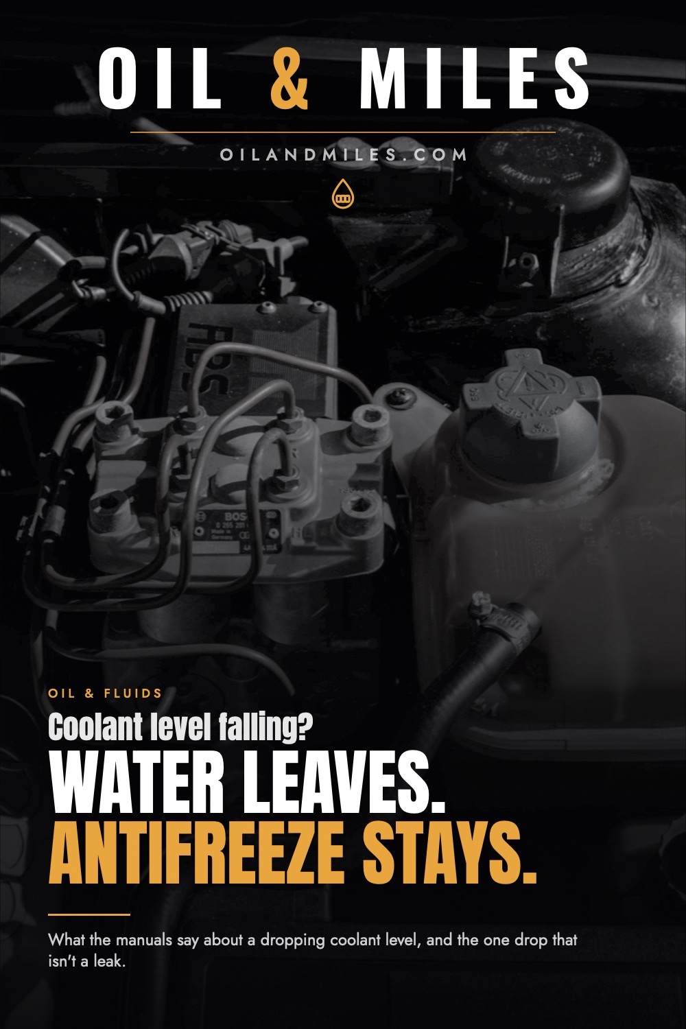 Does Coolant Evaporate? The Water Goes, the Antifreeze Stays