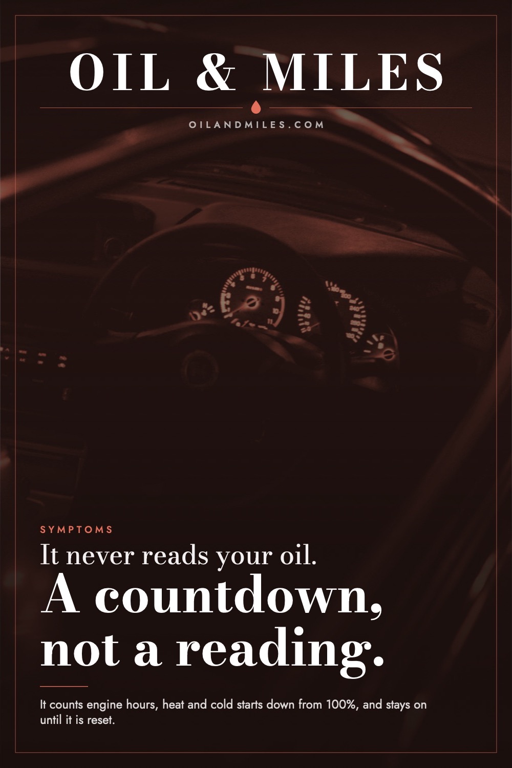 Oil Change Light: What the Percent Means, How to Reset It