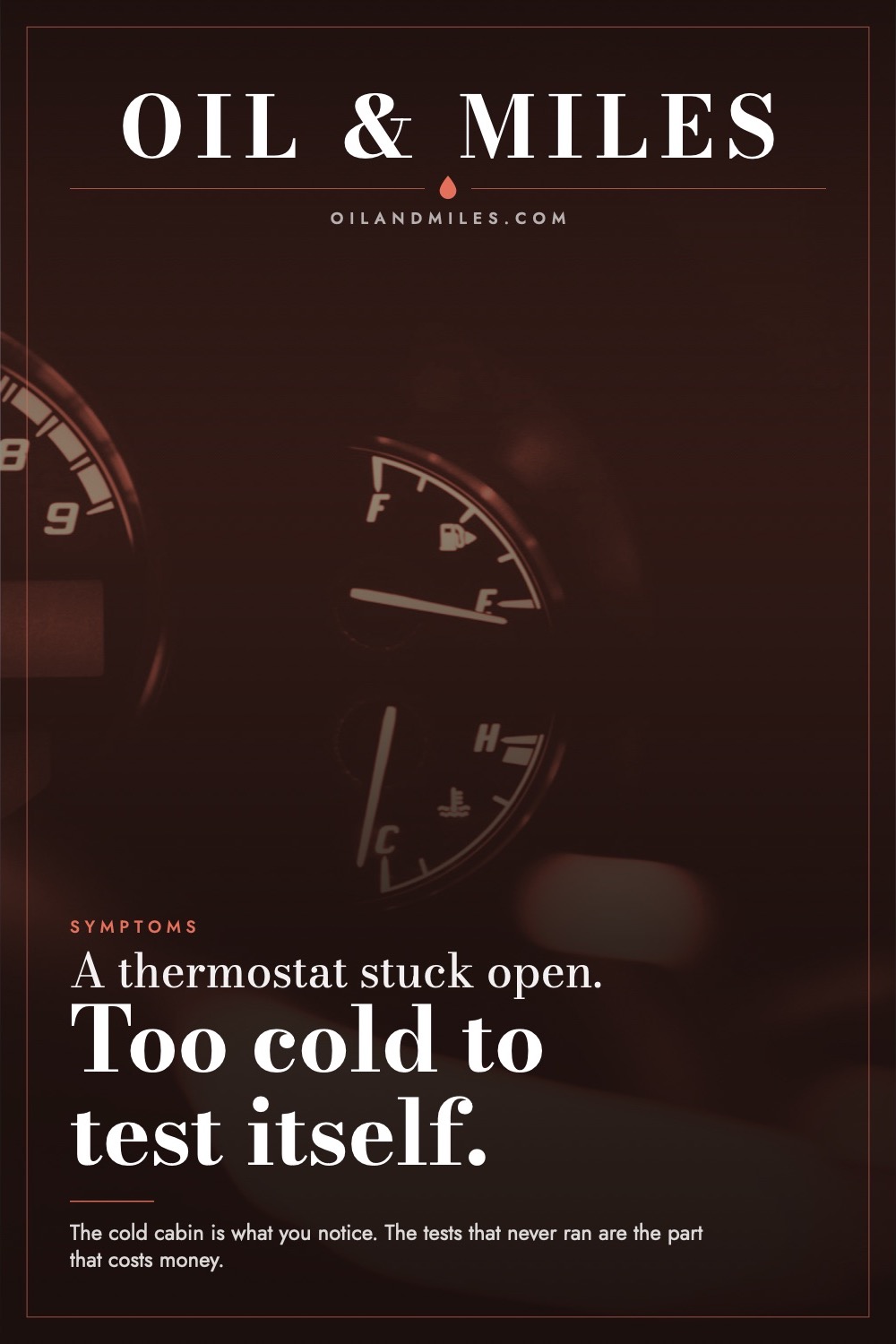 P0128 Code: The Engine Never Got Warm Enough to Test Itself