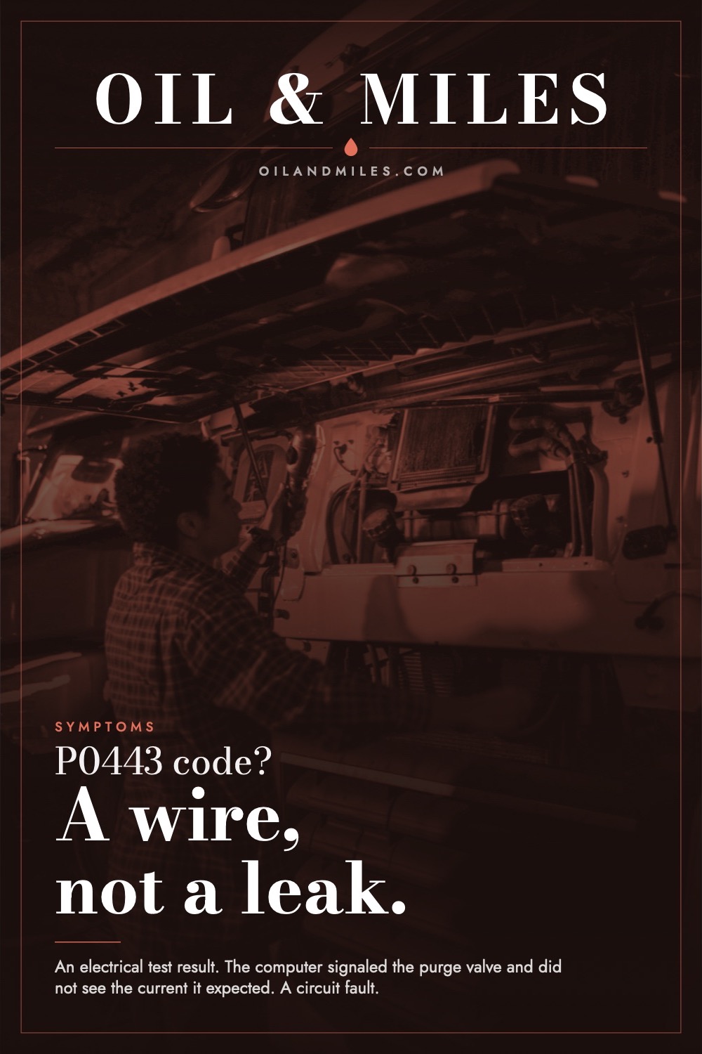 P0443 Code: Test the Circuit Before the Valve