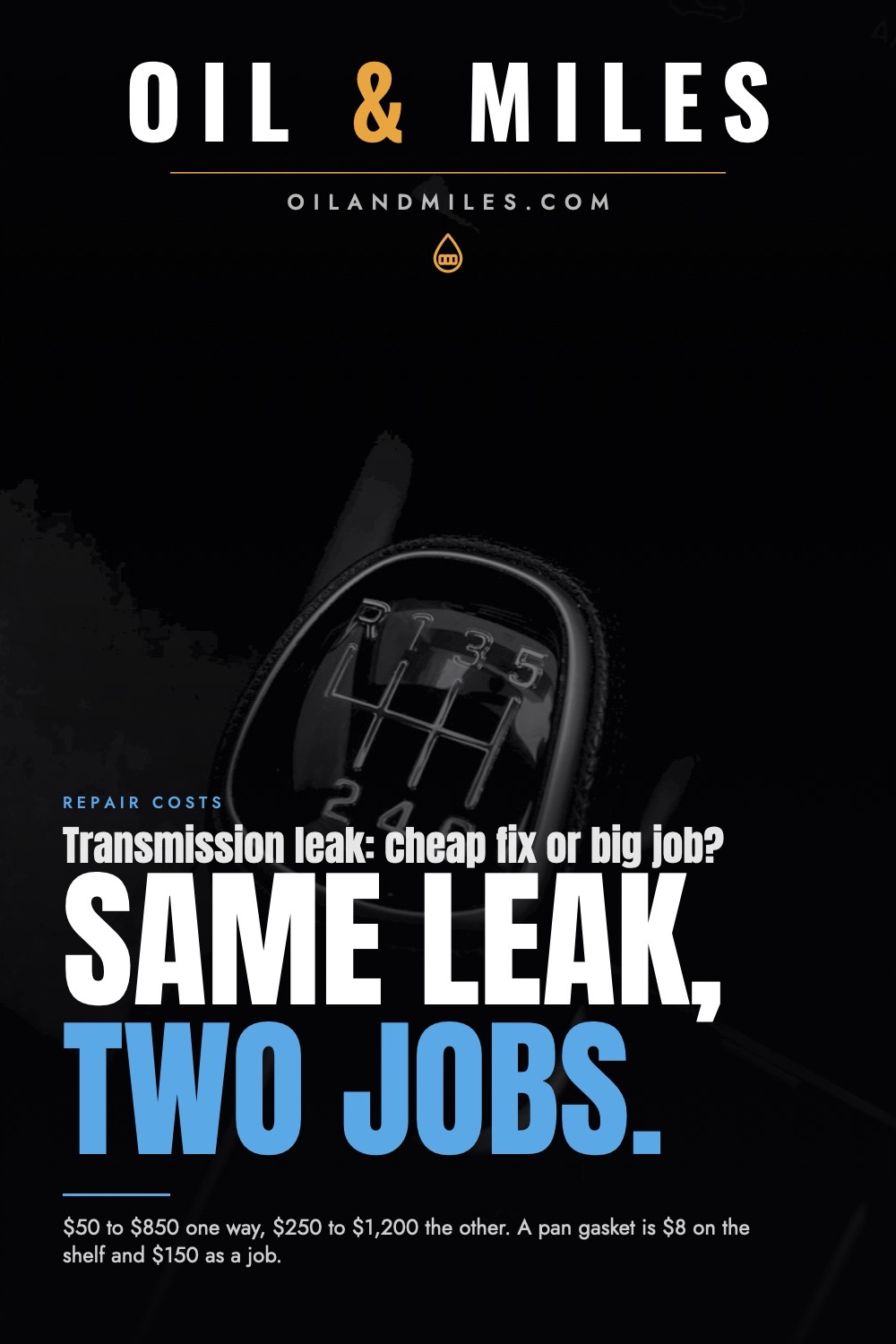 Transmission Leak Repair Cost: Cheap Fix or Big Job?