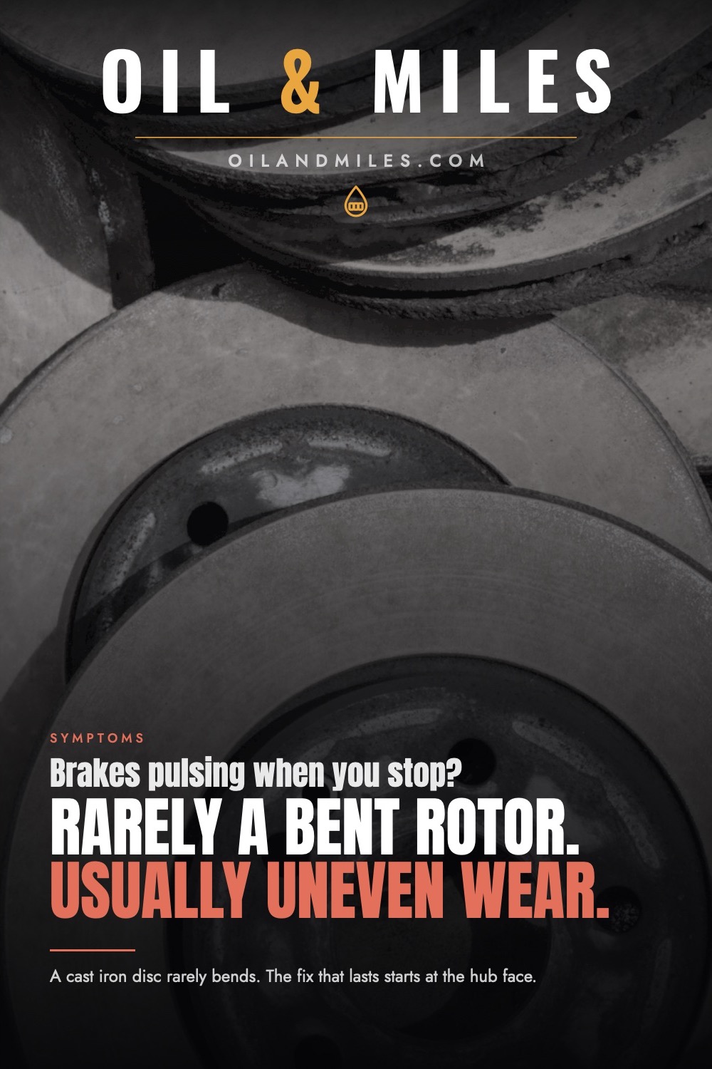 Warped Rotors: One Word, Three Faults, Three Bills
